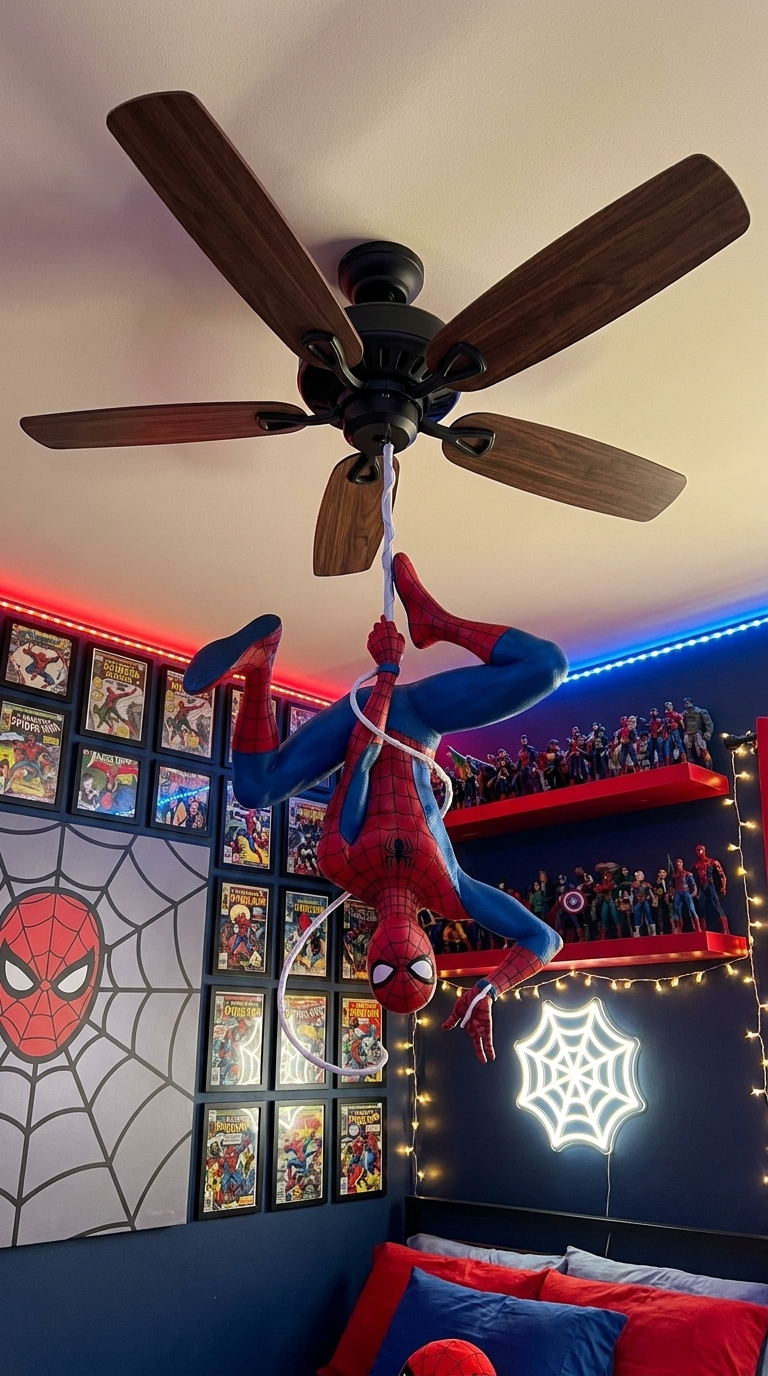SpideyFan™ SpiderMan Ceiling Fan Hanger